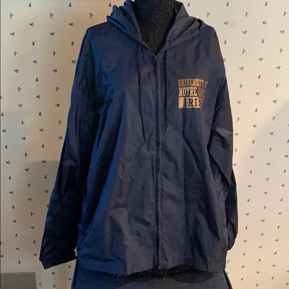 Notre Dame windbreaker